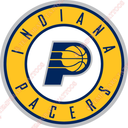 Indiana Pacers Customize Temporary Tattoos Stickers NO.1038